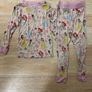 Little Sleepies Princess Pajamas 2 Piece 2T